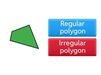 Regular polygons and irregular polygons