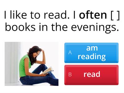 A1 A1+ - Present Simple or Present Continuous?