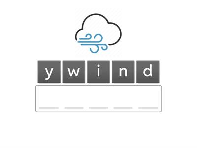 Weather words Go getter 1