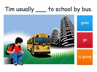 QUIZ: Present Simple « » Present Continuous