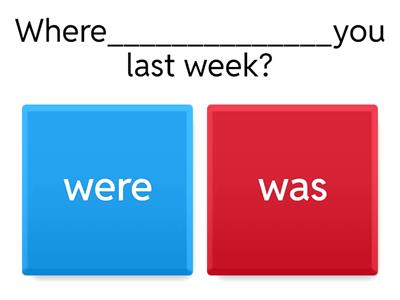 Was/were