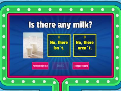 Is there any...? Are there any...?