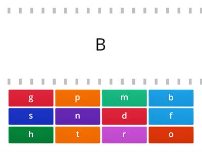 Letter Matching