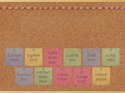 HS1 U2 (objects and colours)