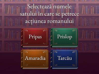 Test de lectură-romanul „Ion” de Liviu Rebreanu