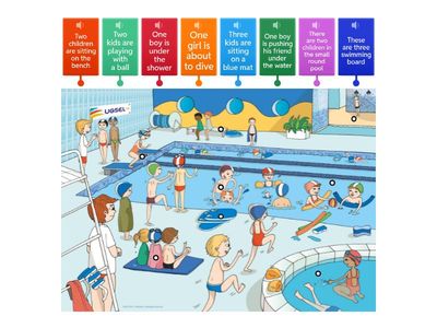 What 's going on at the pool?