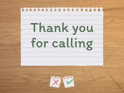 Basic customer service