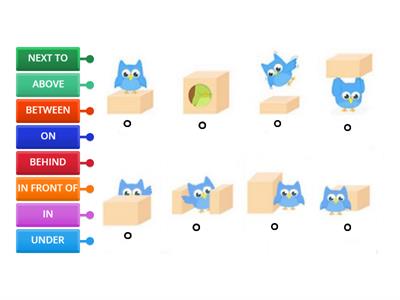 Prepositions of place