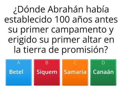 EXAMEN DE PATRIARCAS Y PROFETAS CAPITULO 19 “El regreso a Canaán”