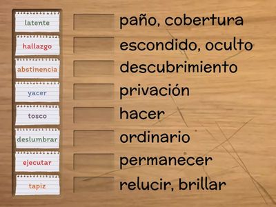 Palabras de estudio Nº12 W