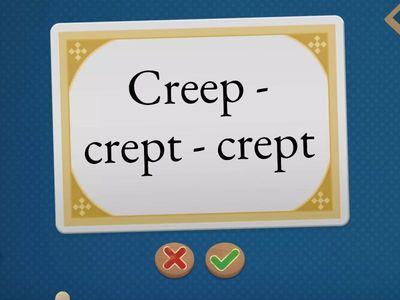 irregular verbs ЕГЭ 