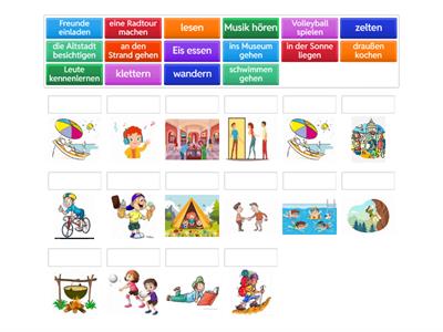 Das Leben A1_E16 Urlaubsaktivitäten