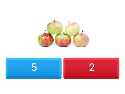 fruits and count 1-7