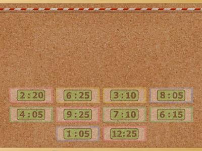 Tellin the time (analogue and digital)