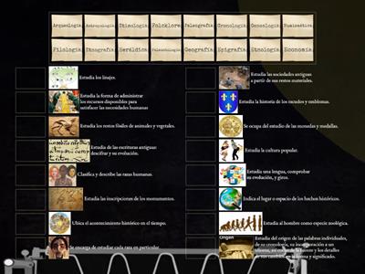 CIENCIAS AUXILIARES DE LA HISTORIA