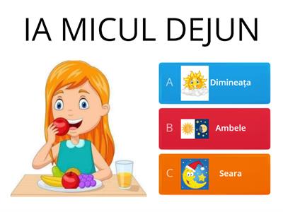 Acțiuni/ Formarea de propoziții