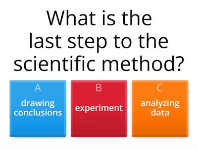 Scientific Method: Analyzing Data and Drawing Conclusions