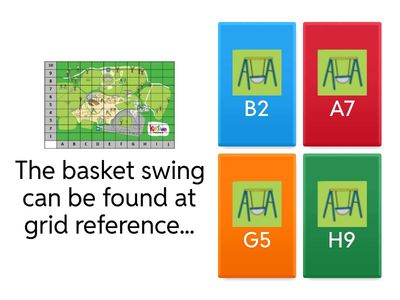 Year 2 / Year 3 - grid references on a map