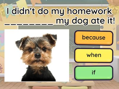 Subordinating Conjunctions 