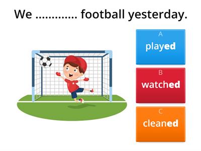 Simple Past Tense (Regular Verbs)