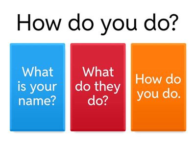 Business English: Meeting People