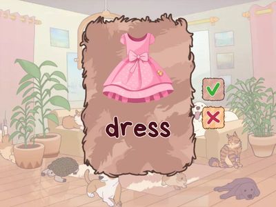 Kelime Kartları - Clothes (Kıyafetler)