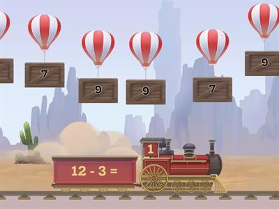 Вычитание в пределах 20