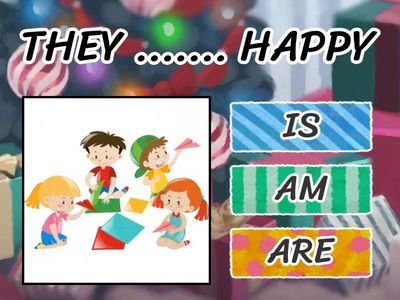 CHOOSE THE CORRECT FORM ON THE 'TO BE' VERB.