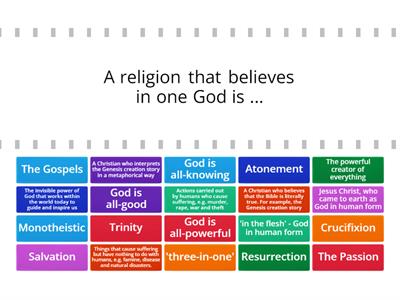 Beliefs: Christianity