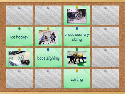 Teens 2 - Winter Sports memory game