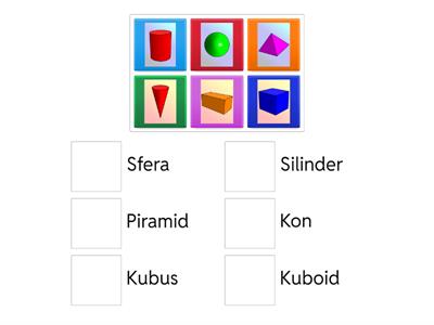 BENTUK 3D MATEMATIK TAHUN 1