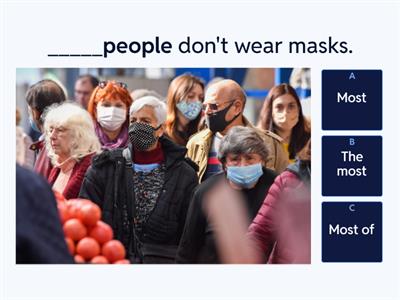 Most, The most, Most of #1