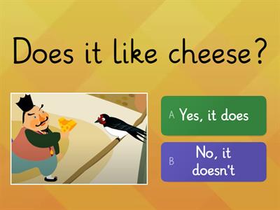 English singsing - Like/ don't like