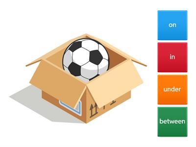 Prepositions of Place (in, on, under, next to, behind, between, in front of)