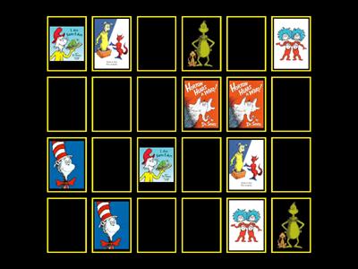 Dr. Seuss Memory Game