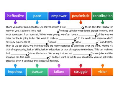 ENGLISH: INTERMEDIATE REVIEW 4