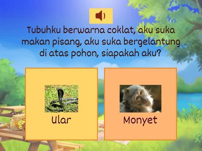 Tebak-Tabakan Nama Binatang