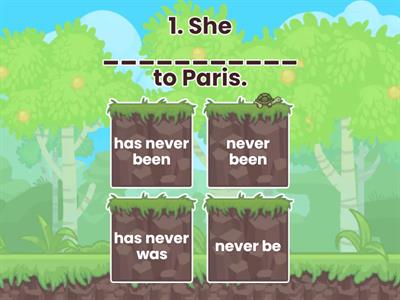 A2 Level Present Perfect Quiz