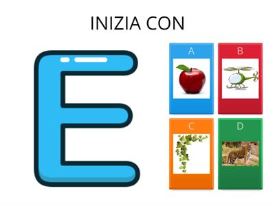 INIZIA CON E....... FINISCE CON E