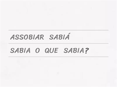  DESEMBARALHE OS TRAVA-LINGUAS E LEIA CADA UM DELES