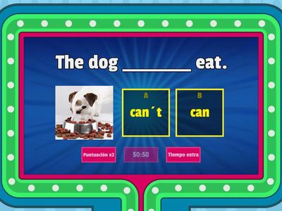 The animals Can or Cant