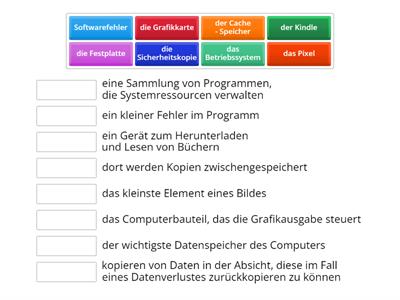 Wortschatz: Computer