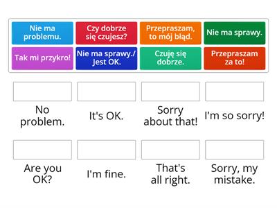 Apologising- EC A1 Unit 4