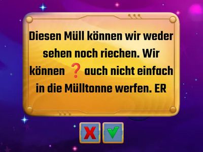 ОГЭ-9 Teil 3 18-26 Auch im Weltraum gibt es Müll
