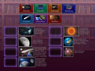 LOS ASTROS Y SUS CARACTERISTICAS