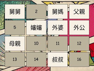 三上社會-角色配對