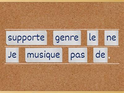 Manie Musicale - liste 3 (phrases)