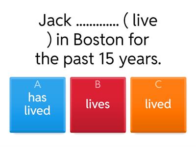 B21 Present Perfect vs Past Simple
