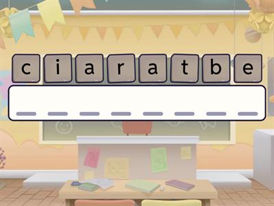 Disease and Pathogens Vocab Scramble