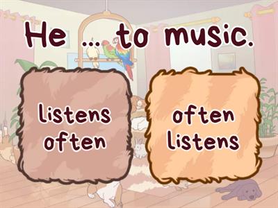 Adverbs of frequency